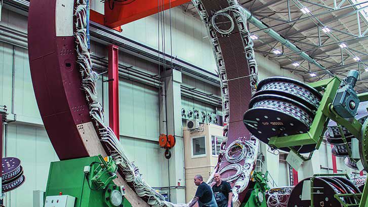 Sine pumps at Enercon