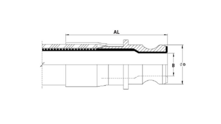 Integral lined PTFE cam and groove