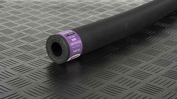 natural rubber metering hose