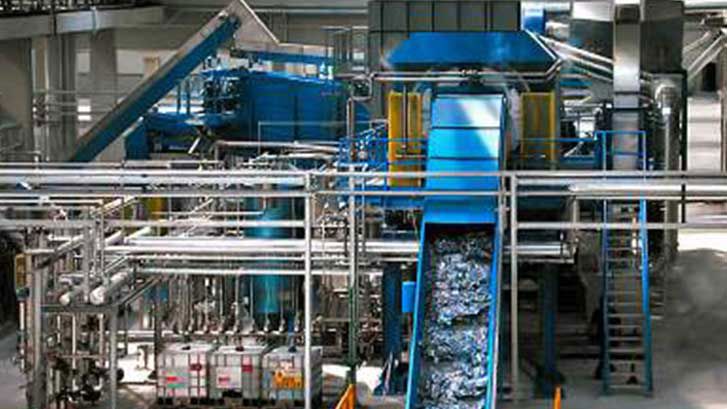 The company uses pumps to feed the digester from buffer tanks